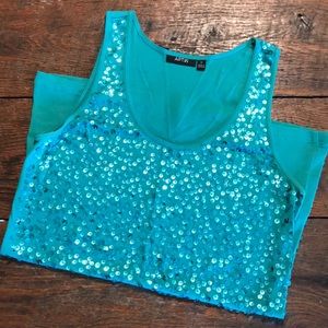 Gorgeous  Apt. 9 sequined tank